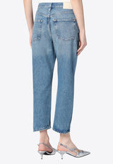 Citizens Of Humanity Dahlia Bow-Leg Jeans Blue 2119C3011/R_CITIZ-PACI