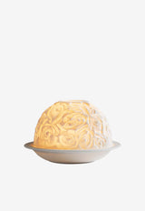 Roses Votive Candle Bernardaud Cream