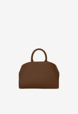 Ferragamo XS Hug Bi-Color Top Handle Bag Brown 215975 HUG MINI 781703 CLAY