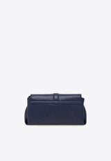 Ferragamo XS Front-Flap Leather Crossbody Bag Navy 219795 FL S 787046 NEW NAVY