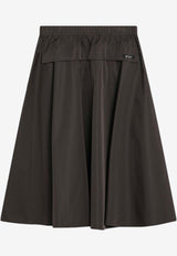 Prada Buckled-Strap Midi Skirt 21H025OOO18UU/S_PRADA-F0334