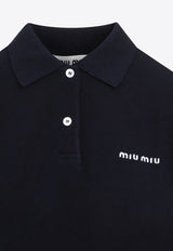 Logo Embroidered Polo T-shirt