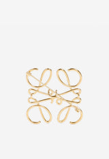 Anagram Logo Brooch