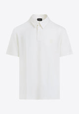 Short-Sleeved Wool Polo T-shirt