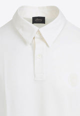 Short-Sleeved Wool Polo T-shirt