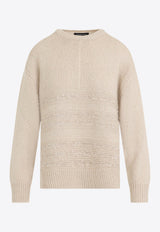 Camel Crewneck Sweater