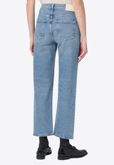 Citizens of Humanity Washed-Out Straight-Leg Jeans Blue 2205B1078/Q_CITIZ-ENORE