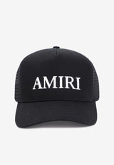 Logo Embroidered Trucker Cap