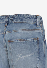 Le De-Nimes Large Jeans