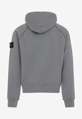 Logo-Patch Hooded Sweatshirt