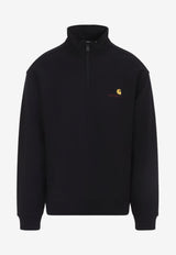 Half Zip American Script Sweatshirt