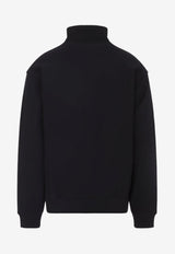 Half Zip American Script Sweatshirt