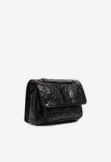 Medium Niki Shoulder Bag in Vintage Leather