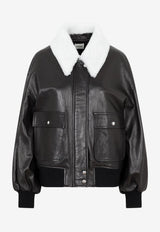 Shellar Lamb Leather Jacket