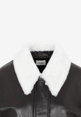 Shellar Lamb Leather Jacket