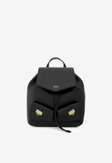 Ferragamo Mini Multi-Pocket Leather Backpack Black 220941 BACKPACK 785886 NERO