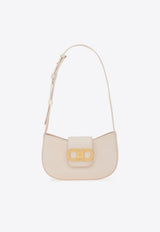 Ferragamo Mini Gabry Double Gancini Leather Shoulder Bag Pink 220947 GABRY 786622 BALLET