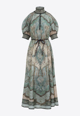 Wanderlust Billow Midi Dress