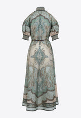 Wanderlust Billow Midi Dress