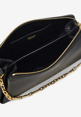 Ferragamo Mini Gancini Chain Shoulder Bag Black 221076 CROSSBODY 790049 NERO