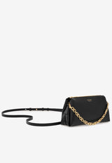 Ferragamo Mini Gancini Chain Shoulder Bag Black 221076 CROSSBODY 790049 NERO