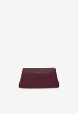 Ferragamo Mini Gancini Chain Shoulder Bag Plum 221076 CROSSBODY 790051 PLUM