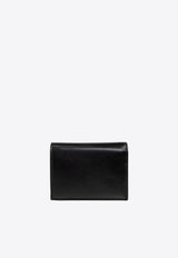 Ferragamo Mini Ribbon Calf Leather Wallet Black 221087 051 790194 NERO