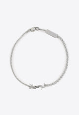 Cassandre Charm Chain-Link Bracelet