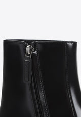 Roman Leather Ankle Boots