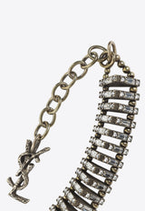 Pyramid Choker Necklace