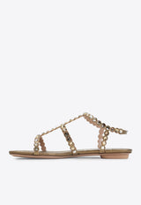 Tequila Crystal-Embellished Sandals