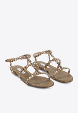 Tequila Studded Flat Sandals