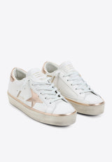 Hi Star Leather Low-Top Sneakers