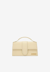 Jacquemus Le Grand Bambino Leather Handbag Ivory 22HBAW00007AC01C02/R_JACQM-120
