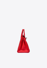 Birkin 25 in Rouge de Coeur Togo with Palladium Hardware