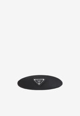 Triangle Logo Hair Clip