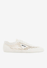 Collapse Crochet Knit Low-Top Sneakers