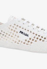 Collapse Crochet Knit Low-Top Sneakers