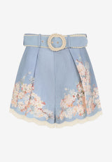 Cascadian Tuck Ramie Shorts