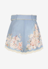 Cascadian Tuck Ramie Shorts