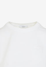 Logo-Embroidered Crewneck T-shirt