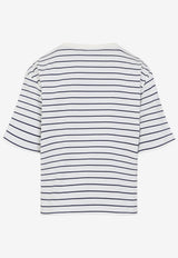 Striped Crewneck T-shirt