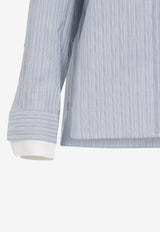 Double-Layer Striped Shirt