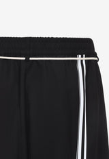 Drawstring Straight-Leg Pants