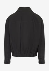 Boxy Blouson Jacket