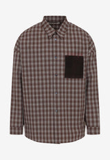 Check Grain De Poudre Wool Shirt