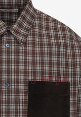 Check Grain De Poudre Wool Shirt