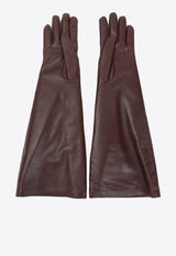 Nappa Leather Long Gloves