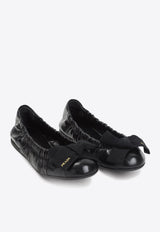 Calf Leather Ballet Flats