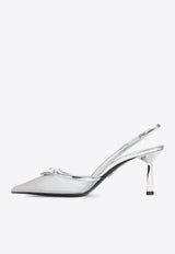 70 Slingback Mesh Pumps